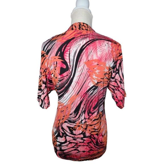 Notations Colorful Designs Top, Women's Blouse - Picture 4 of 5